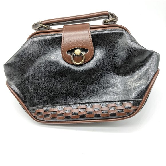 Vintage Bags Vintage Crossbody Clamshell Purse Poshmark